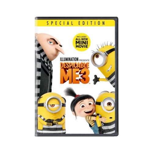 Despicable Me 3 (2017 - DVD) Perspective: front