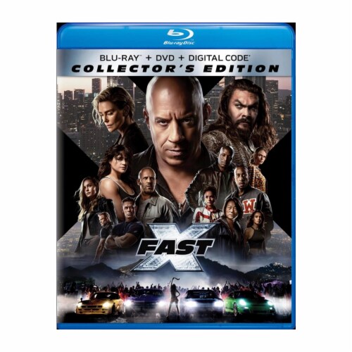 Fast X Collector's Edition (2023 - Blu-ray/DVD/Digital) Perspective: front
