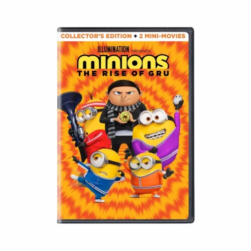 Universal Home Video Minions The Rise of Gru DVD Perspective: front