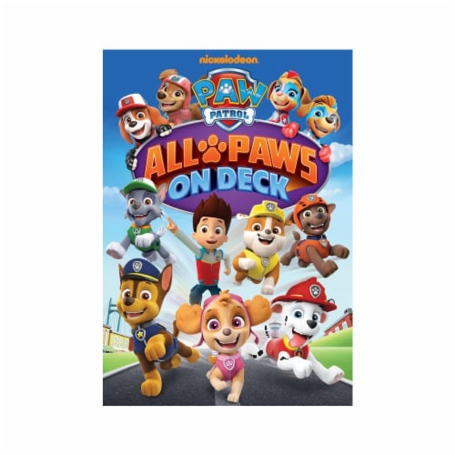 Paramount Nickeledon Paw Patrol: All Paws On Deck DVD Perspective: front