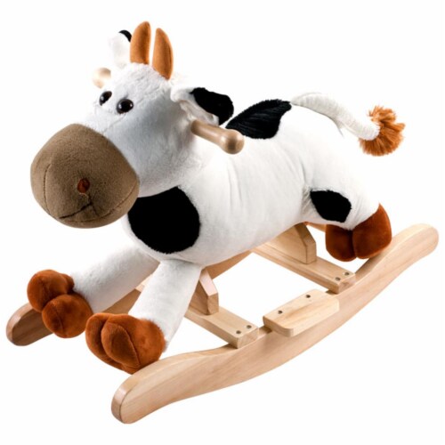 Happy trails giraffe plush rocking animal hotsell
