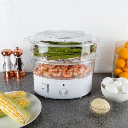 Rice in electric steamer hotsell