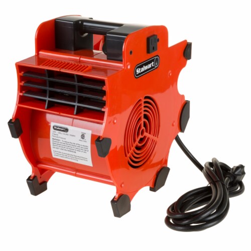 Stalwart 75-CAR1034 3 Speed Portable Adjustable Industrial Fan Blower Perspective: front