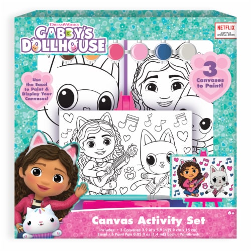 Gabbys Dollhouse Coloring book:Cartoon Coloring & Activity Book for Kids