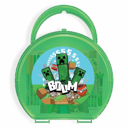 Minecraft Coloring Activity Set Perspective: front