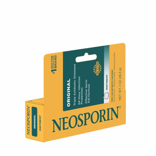 Neosporin Original First Aid Antibiotic Bacitracin Ointment, 1 oz (Pack