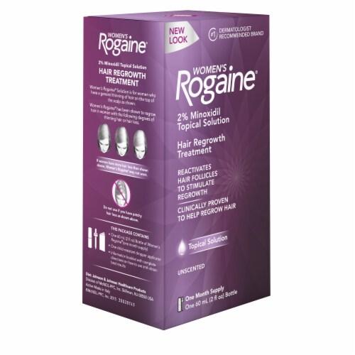 Women's Rogaine 2% Minoxidil Topical Solution, 1-Month Supply (Pack of 2),  2 - Fred Meyer