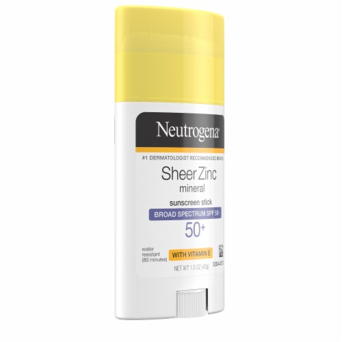 neutrogena sheerzinc oxide mineral sunscreen spf 50