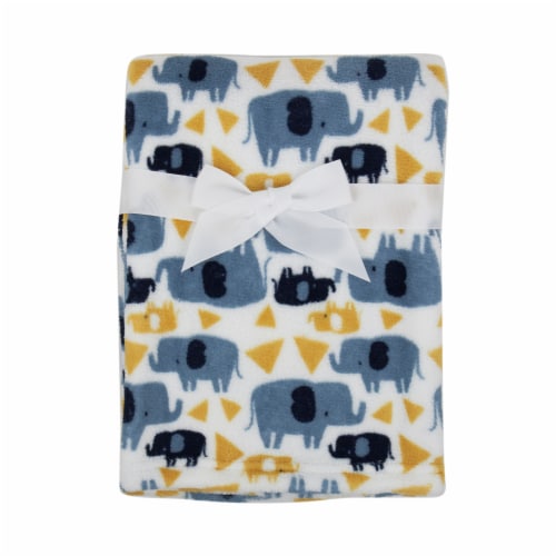 Cutie pie elephant online baby blanket