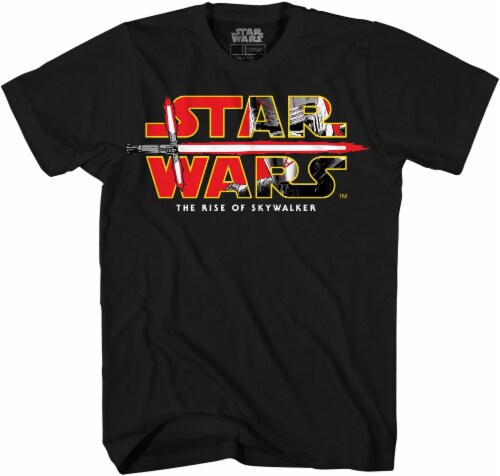 Disney Star Wars Boys' The Rise of Skywalker T-Shirt - Black Perspective: front