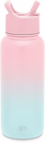 Simple Modern Sweet Taffy Water Bottle + Straw Perspective: front