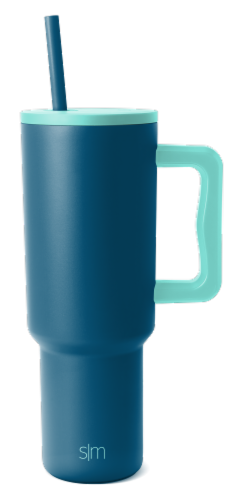 Simple Modern Trek Tumbler - Blue Lagoon Perspective: front