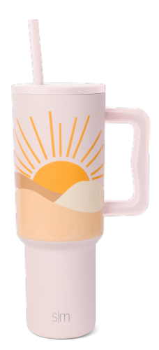 Simple Modern Trek Tumbler - Rise and Shine Perspective: front