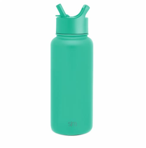 Simple Modern Summit Stainless Steel Water Bottle - Island Jade Perspective: front