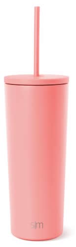Simple Modern Classic Thermal Water Bottle - Salmon Perspective: front