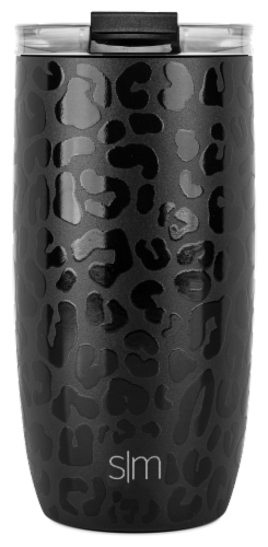 Simple Modern Black Leopard Voyager Thermal Perspective: front