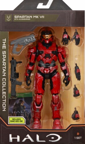 HALO Spartan MK VII Figurine Set Perspective: front
