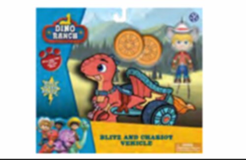 dino ranch clover plush