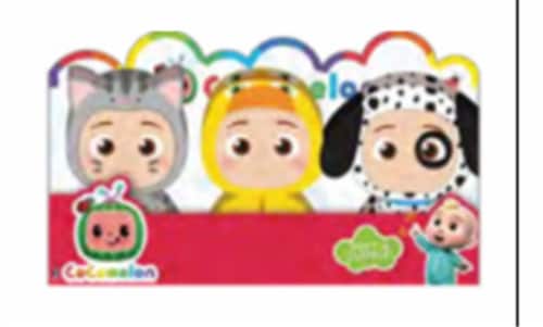 Jazwares Cocomelon Little Plushes Perspective: front