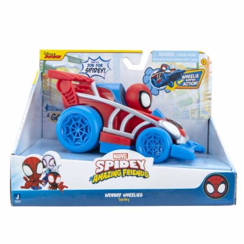 Marvel Spidey Friends Spidey Pull Back Vehicle Perspective: front