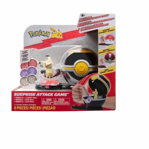 Pokemon™ Surprise Attack Mimikyu #2 w/ Luxury Ball Game Perspective: front