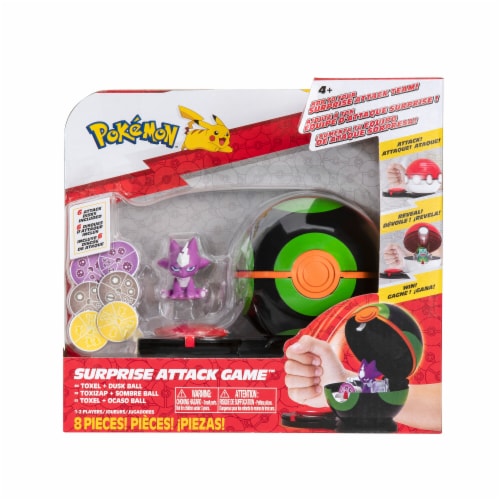 Pokemon Game Surprise Attack Toys Perspective: front