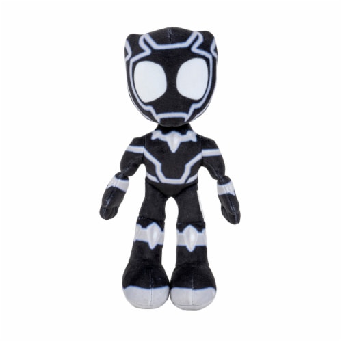Jazwares Spidey & Friends Black Panther Plush Perspective: front