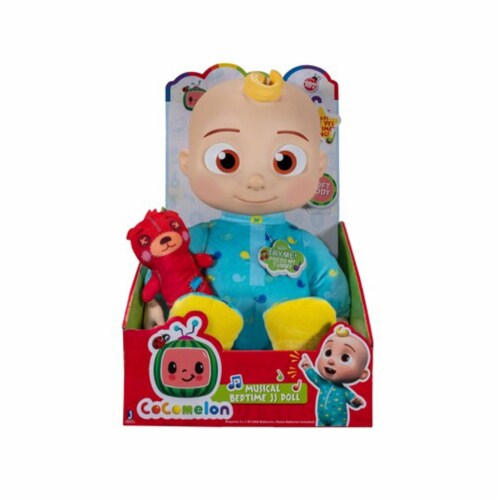 cocomelon plush doll bedtime