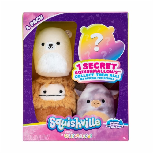 Squishville By Squishmallows Pink Play & Display