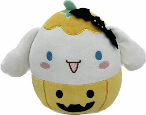 Squishmallows 8 Sanrio Cinnamoroll Pumpkin Halloween Plush Toy, 8