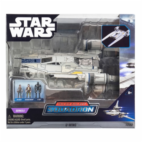 Star Wars™ U-Wing™ Series 5 Deluxe Vehicle & Figure Perspective: front