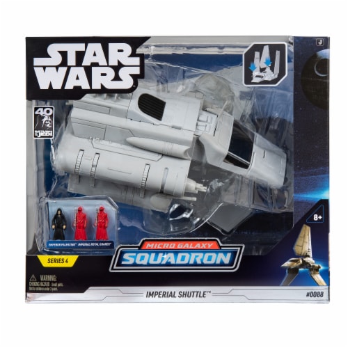 Star Wars™ Series 4 Deluxe Vehicle & Figure Imperial Shuttle™ Perspective: front