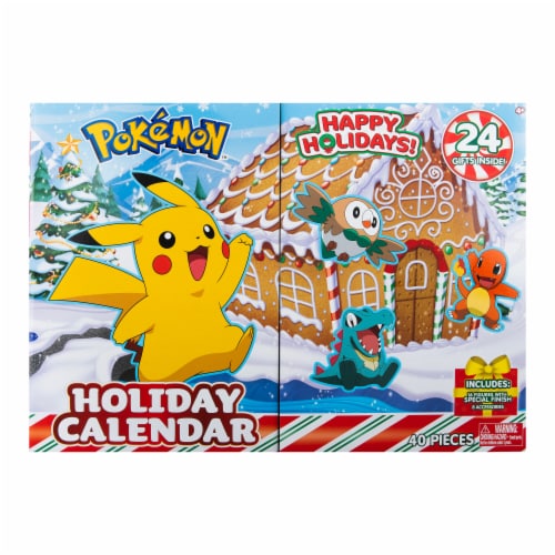 Pokemon Happy Holidays Holiday Calendar, 40 pc - Kroger