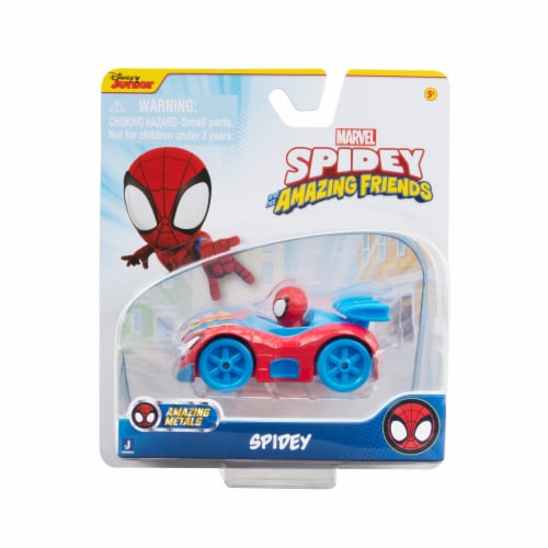 Disney Junior Marvel Amazing Metals Spidey Perspective: front