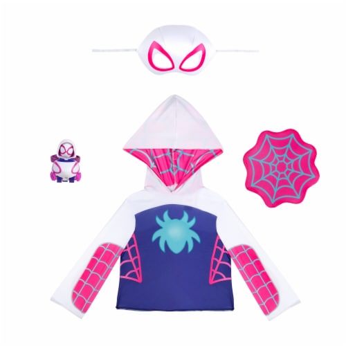 Jazwares Spidey & Friends Ghost Spider Toddler Dress Up Set Perspective: front