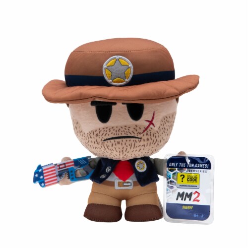 Jazwares DevSeries Murder Mystery Sheriff Plush Assortment Perspective: front