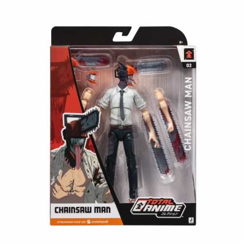 Jazwares Kanzen Anime Chainsaw Man Action Figure Perspective: front