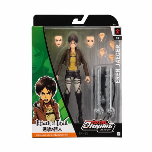 Jazwares Total Anime Attack on Figure Titan Perspective: front