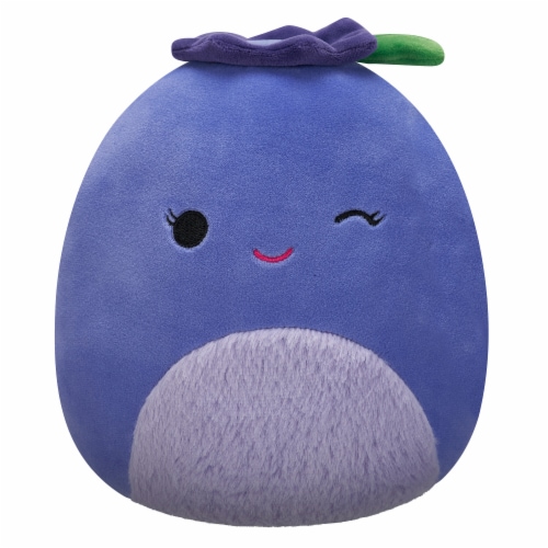 Squishmallows Winking Blueberry With Fuzzy Belly Perspective: front