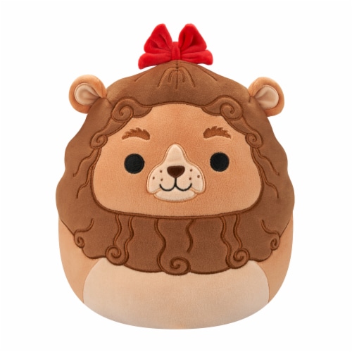 Squishmallows 8" The Cowardly Lion Plush Toy Perspective: front