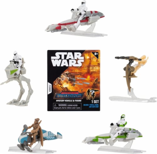 Star Wars Micro Galaxy Squadron Scout Class Mystery Box Set, 3-Pack - Series 6, 1 unit - Fred Meyer