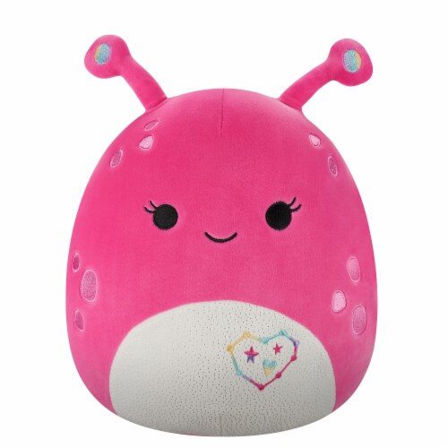 Squishmallows 8" Hot Pink Alien Plush Toy Perspective: front