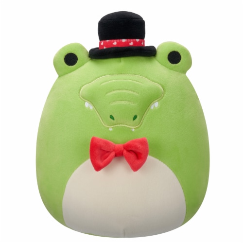 Squishmallows 8" Green Alligator Plush Toy Perspective: front