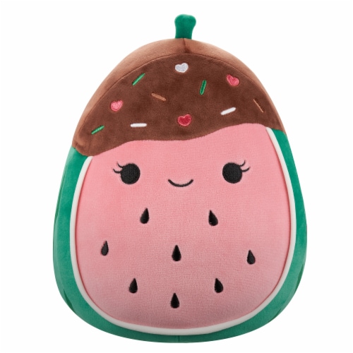 Squishmallows 10" Chocolate Dipped Watermelon Plush Toy Perspective: front