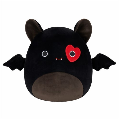 Squishmallows 12" Black Bat Plush Toy Perspective: front