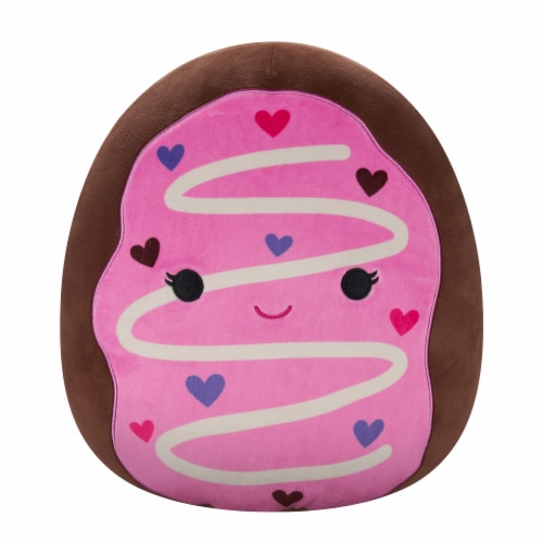 Squishmallows 12" Chocolate Donut Plush Toy Perspective: front