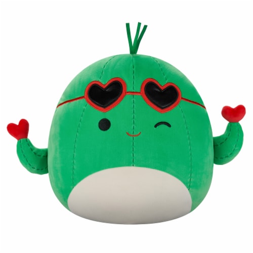 Squishmallows 12" Winking Green Cactus Plush Toy Perspective: front