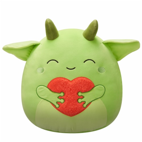 Squishmallows 16" Green Goblin Plush Toy Perspective: front