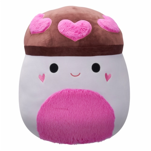 Squishmallows 16" Cream Mushroom Plush Toy Perspective: front