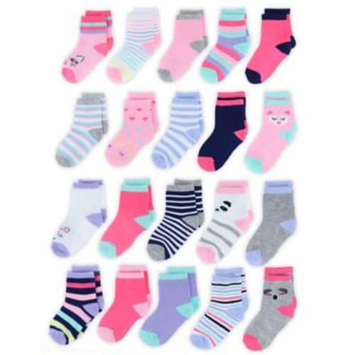 Capelli® Sport Critter Craze Girls Socks Perspective: front